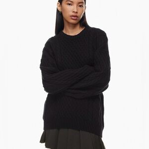 Aritzia Peggy Cable-Knit Sweater